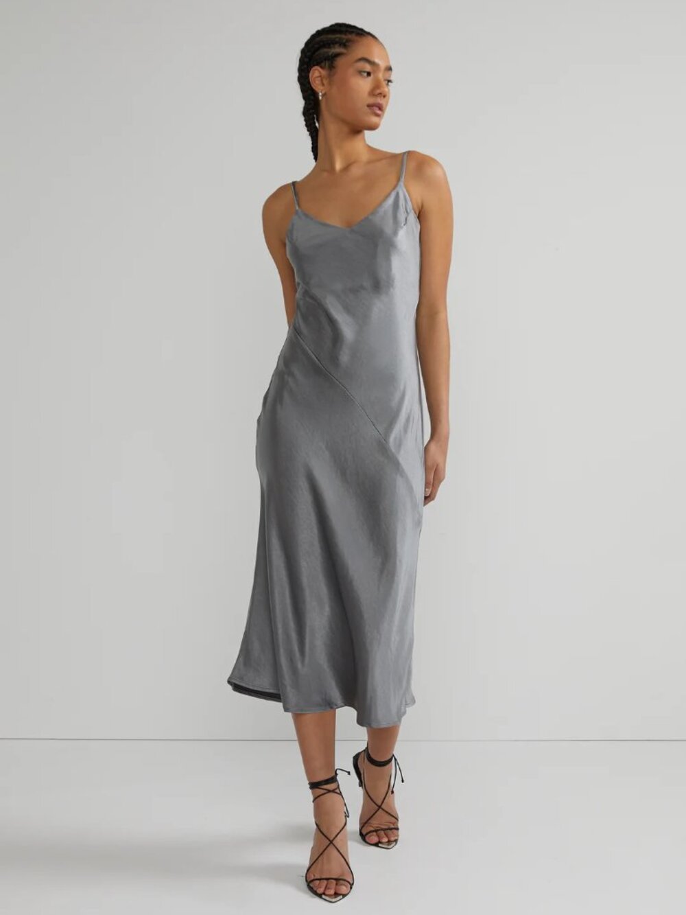 Oak and Fort Midi Slip Dress